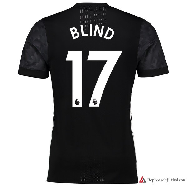 Camiseta Manchester United Segunda equipación Blind 2017-2018